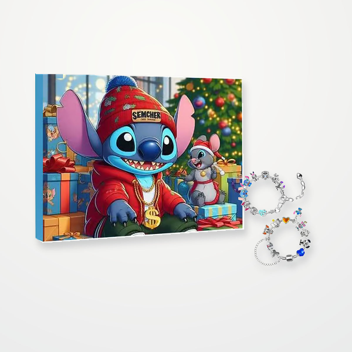 Deluxe – adventskalender med två armband